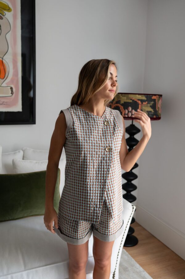Blusa Orcia Vichy - Imagen 3