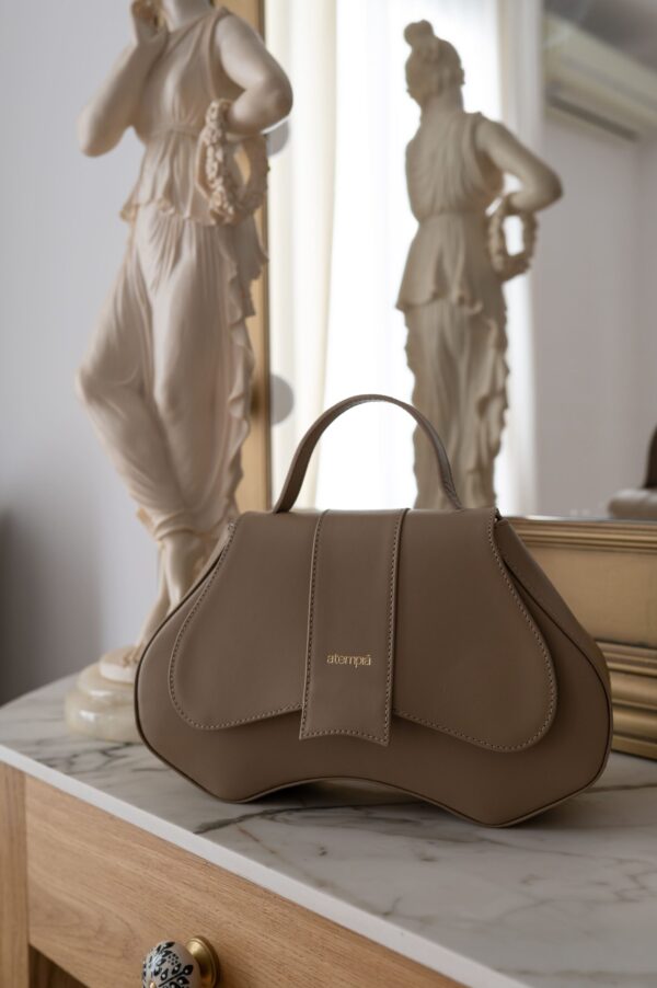Bolso Farfalle Taupe